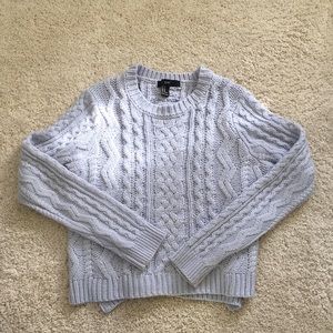 Cropped sweater